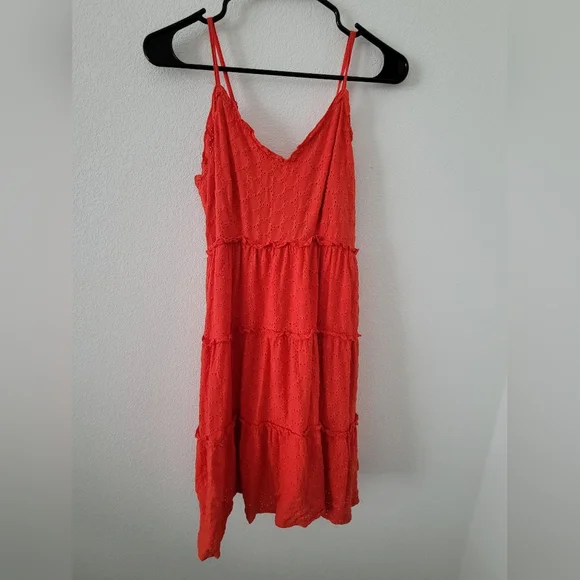 strapless open back dress Daisy Eyelet Dress